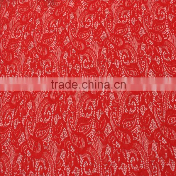 Jacquard Nylon Spandex African Guipure Lace Fabric photo-4