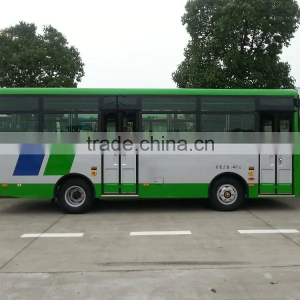 China New 7.3m 16-30 Seats Manual Front Engine City Bus photo-2
