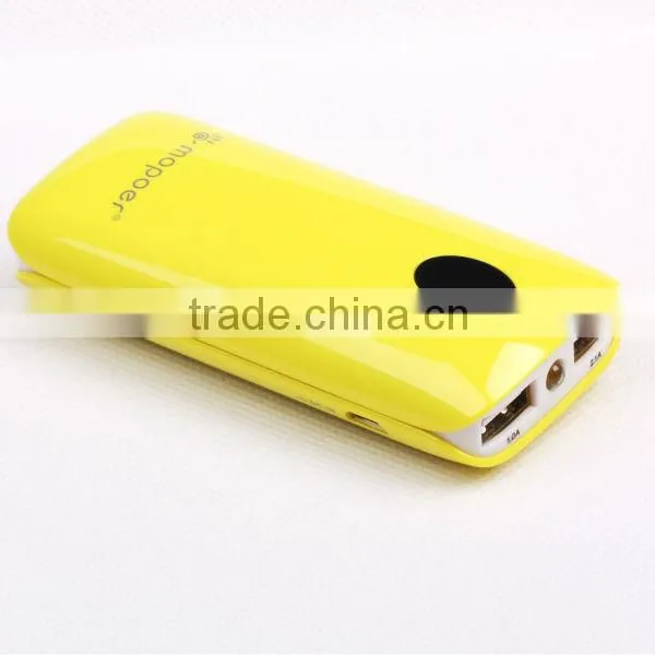6000mAh Colorful Design Portable Power Bank for Samsung Smartphone