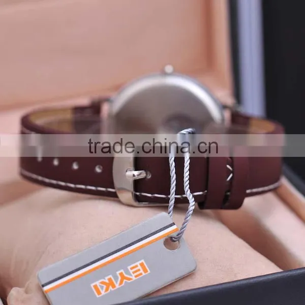 Classic Leather Band Men Watch Relojes photo-6
