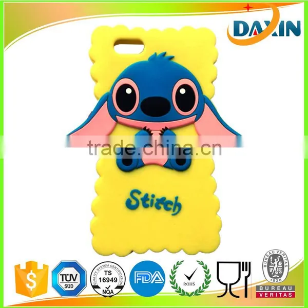Dongguan Cartoon Silicone Cell Phone Case Manufacturers, Custom Cute 3d Silicone Phone Case photo-5