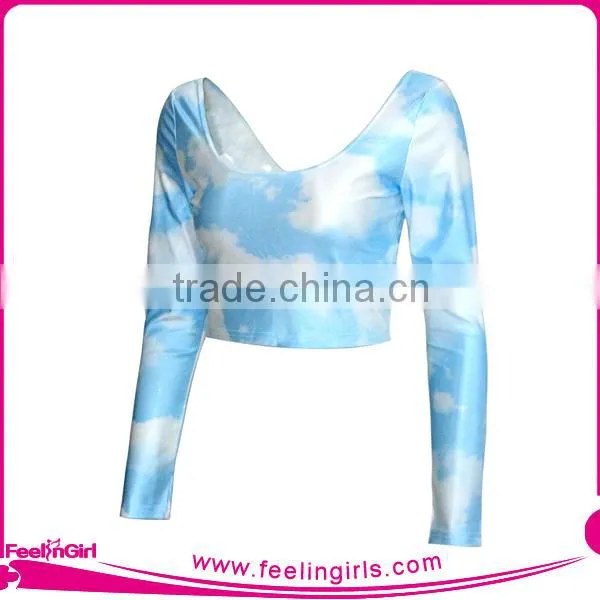 2016 Fashion OEM Custom Crop Top For Ladies photo-4