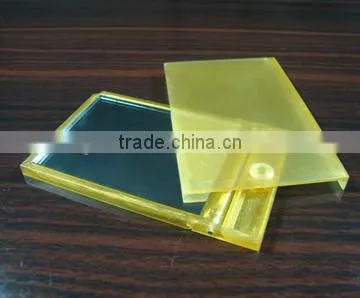 Cheap Makeup Mirror Plastic / Promotion Pocket Size Mirror Square / Fashion Plasitc Sliding Pocket Mirror photo-6