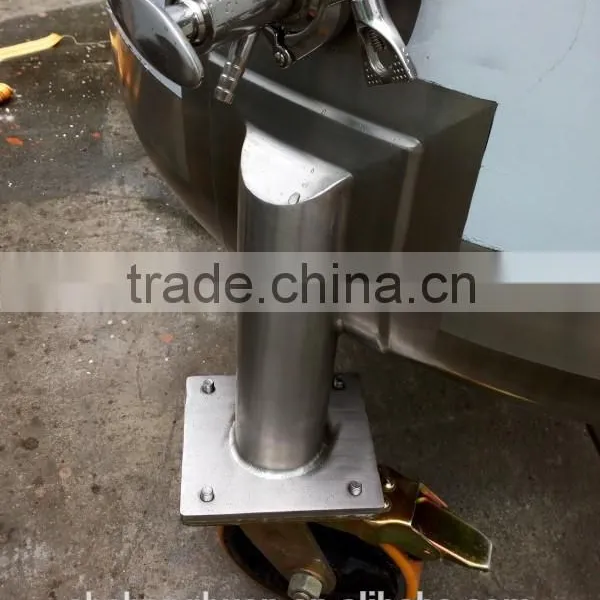 Stainless Steel Fermentation Tank With Universal Wheel photo-5