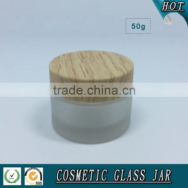 50ML Frosted Glass Cream Jar photo-5