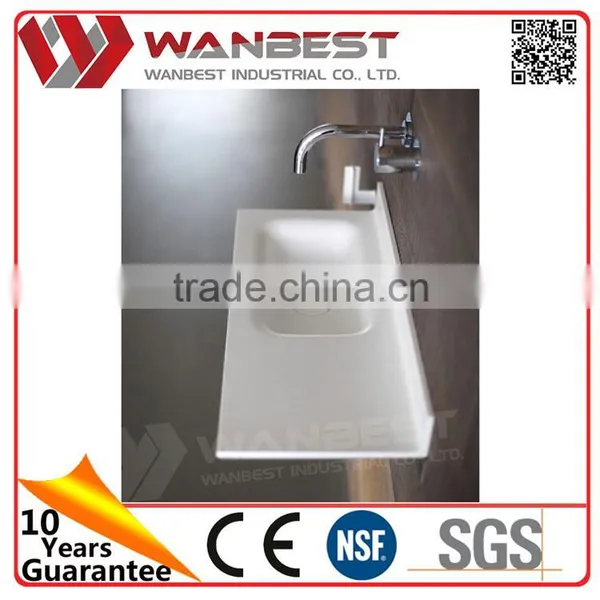 New Product High-ranking Counter Washing Design Cabinet Basin