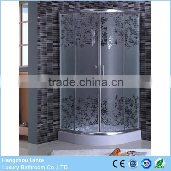 Round Plastic Shower Enclosure Cubicle