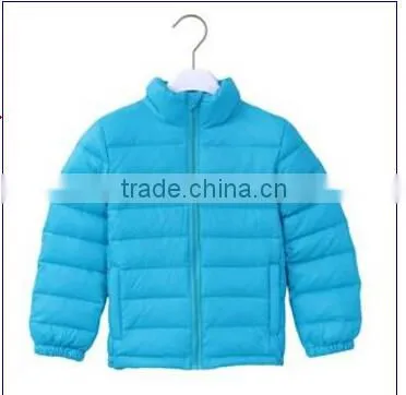 Unisex Style Kids' Lightweight Down Jacket With Small Packing Bag photo-5