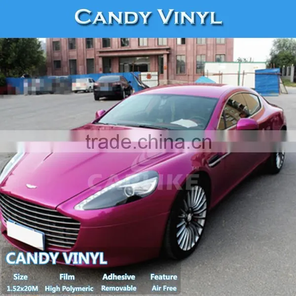 Hot Sell CARLIKE Brand Matt And Glossy Candy Car Wrap Film photo-5