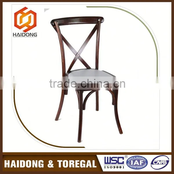 Gold Supplier Cheap Black Cross Back Dining Chairs photo-5