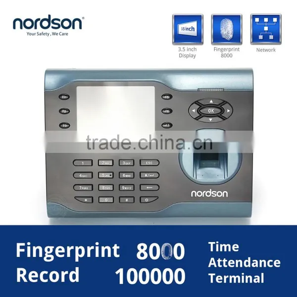 3.5 Inch TFT Screen 12V Biometric Fingerprint Time Attendance System Employee Fingerprint Attendance Machine Price photo-5