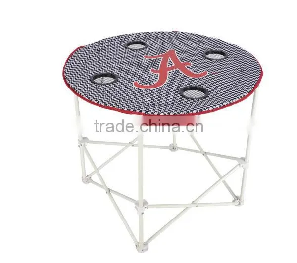 garden folding steel beach table