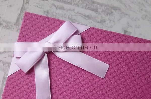Decorative Corrugated Cardboard Paper Flower Boxes With Ribbon Wholesale photo-4
