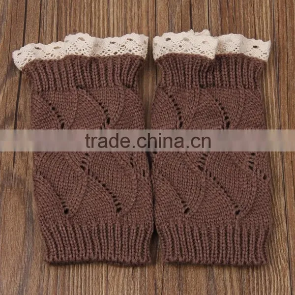 Free Shipping Baby Heated Leg Warmer Infant Crochet Knitted Top Leg Warmer photo-4