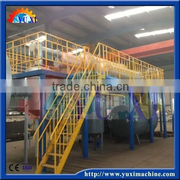 High Efficiency Oil Refinery Machine to Diesel Oil / Waste Cars Tire Recycling Plant for Diecel Oil