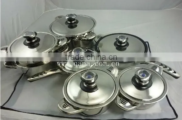 Stainless Steel Cookware Induction Compatible With Spiral Bottom photo-6