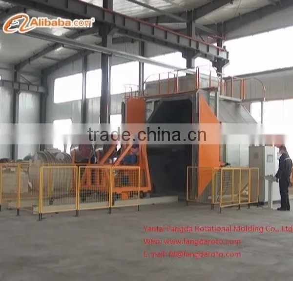 FD2-5100 shuttle rotomolding machine, thermoforming machine for plastics, Carousel Machine