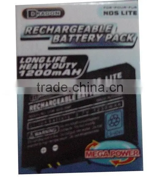 RECHARGEABLE BATTERY PACK FOR NDSL