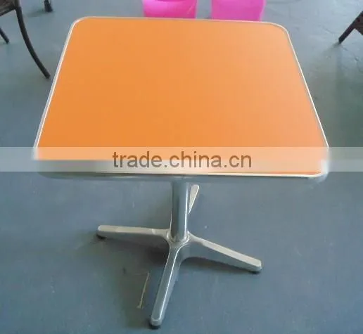 Good Quality Square Stainless Steel Coffee Table Aluminum Table Base YT31A photo-3