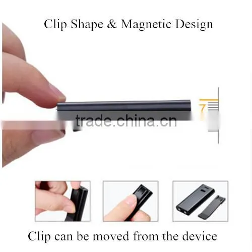 With File Encryption Function 4GB Clip Shaped and Magnetic Designed Voice Recorder photo-3