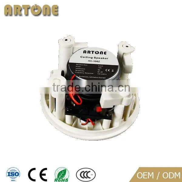 3'' 15W Professional Mini Frameless Ceiling Speaker for pa or Home Audio System photo-3