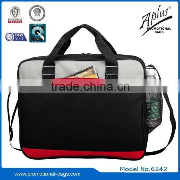 Simple Business Briefcase Briefcases With Holder for Bottle photo-2