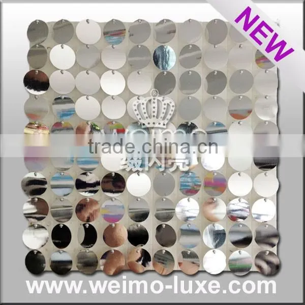 2015 New Sequin Sign PVC Fake Wall Panel photo-2
