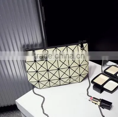 Japan Online Shopping Hot Sell Diamond PU Lady Shoulder Bag Quality Choice photo-2