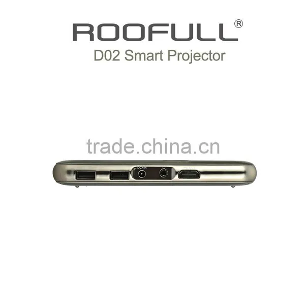 2016 Hot Selling RK3128 Smart Mini Portable Projector Support 4K, H-DMI, USB for Business, Education,and Home Theater photo-6