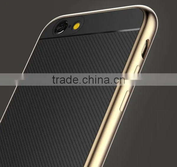Rock Kani Series Metal Bumper+TPU Back Cover for Apple Iphone 6 photo-3