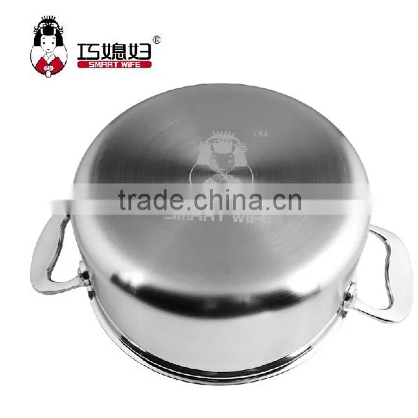 Food Grade Stainless Steel Sanding Finished Cooking Pot photo-4
