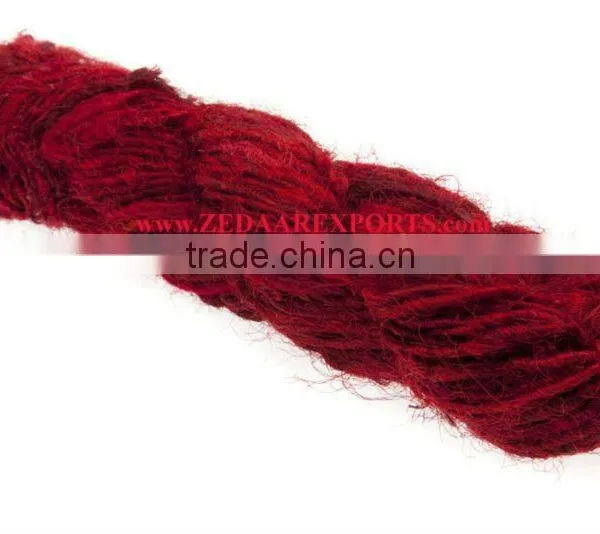 recycled silk Knitting Yarn