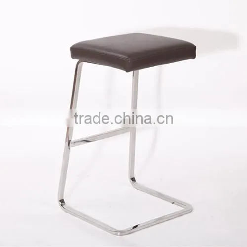 High Polished Stainless Steel Bar Stool Modern Designer Stool Reproduction photo-5