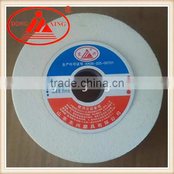 White Aluminum Oxide Stone Grinding Wheel photo-2