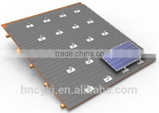 Solar pv Home Asphalt Shingle Roof Racking System photo-3