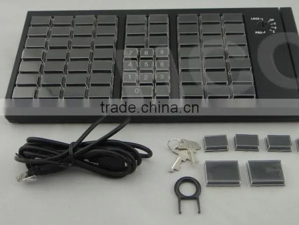 PS2 POS Programmable Keyboard/PS2 66 Fully Programmable Keys Keyboard photo-5