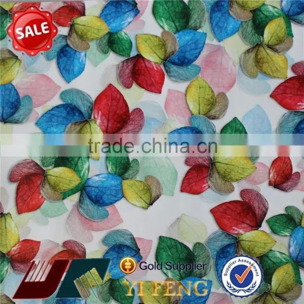 Print Leather Fabric Soles Material