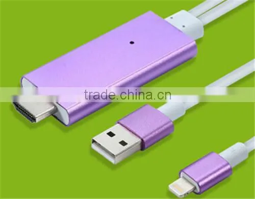 AV HDMIHDTV TV Cable Adapter for Apple Iphone 5 5C 5S photo-2