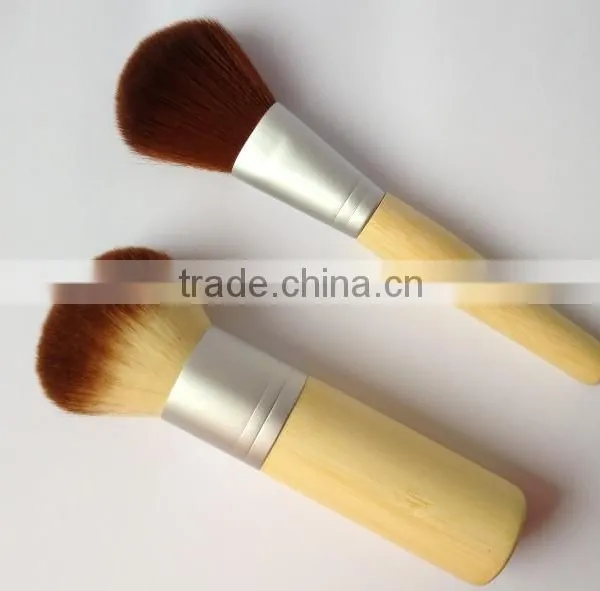 Mini Private Label Bamboo Hand Powder Brush photo-2