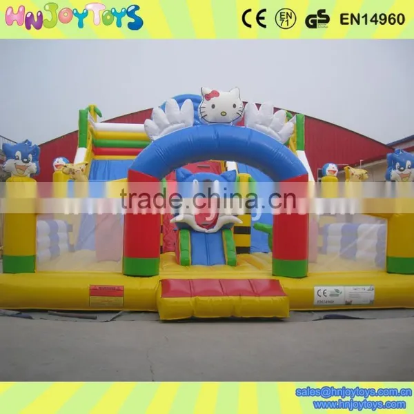 Popular Princess Giant Obstacle Course Slip and Slide Climbing for Adult photo-4