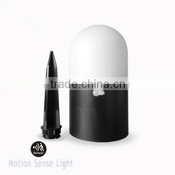 IP44 CE/RoHS 4 Battery Motion Sense LED Sensor Lawn Lamp, Garden LED Motion Sense Light photo-2