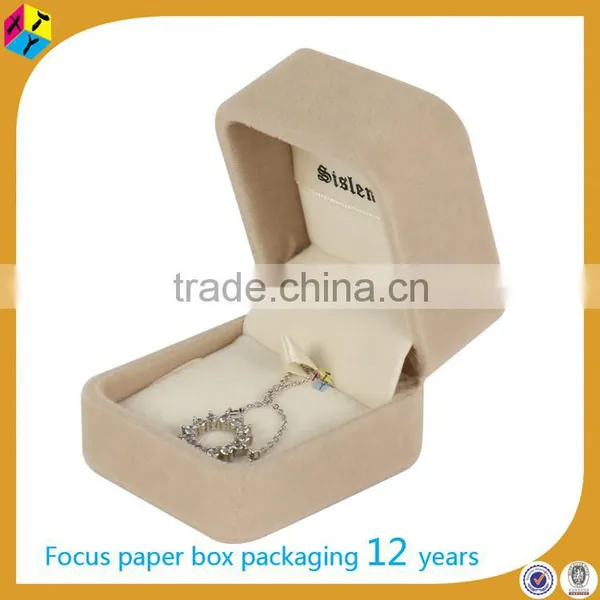Elegant High End Paper Packaging Jewelry Box Velvet photo-5