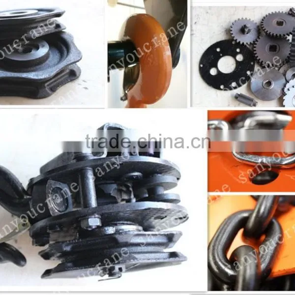 Manual Chain Hoist 1T/3M6M HSZ Manual Hoist photo-4