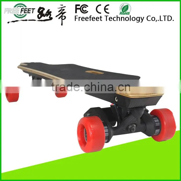 2016 Fashion Dual Drive Electric Longboard Skateboard With WIreless Control 8800mAh Battery For Sale photo-2
