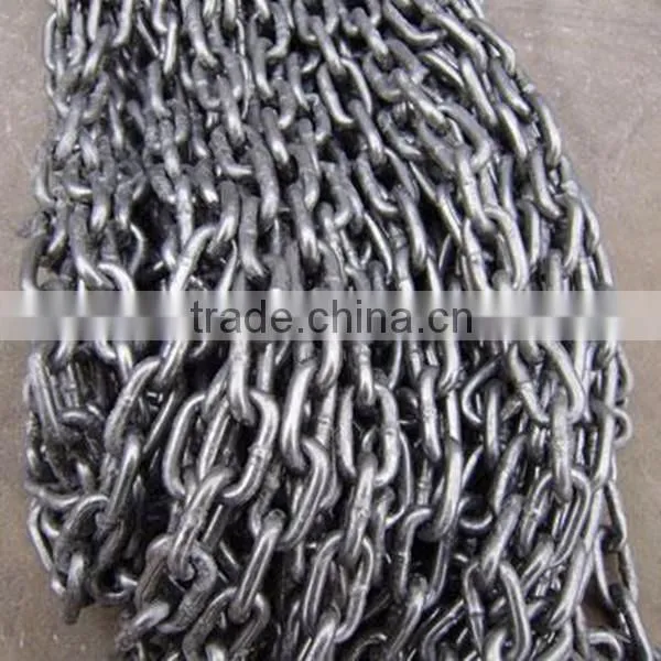Q235 galvanized g30 load chain lifting chain