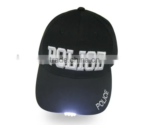 Whoelsale 6 Panel Cotton Embroidery Led Baseball Cap photo-2