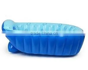 Inflatable Plastic Baby Bathtub, Deep Portable Bathtub For Kids photo-3