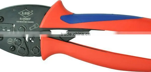 CE ROHS Experience Production for 10years LSDgood Qutails Pliers for Wire-end Ferrules S-056EF Ratchet Hand Crimping Tools photo-3