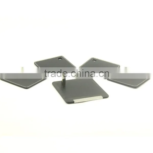 Pu Leather Cup Coaster Set photo-5