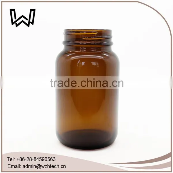 150ml Brown Wide Mouth Capsule Bottle